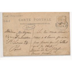 PARIS : rue froissart, 3e, vue de magasins - tres bon etat