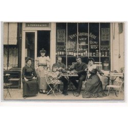 PARIS : L. Toussaint, vins liqueurs, biere, dubonnet, 30 rue pastoralle 3e - tres bon etat