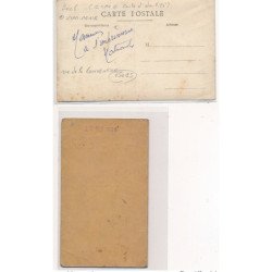 PARIS : imprimerie 1cpa + carte d'identité, rue de la convention, 15e - tres bon etat