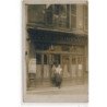 CARTE PHOTO A LOCALISER : paris(?) restaurant aux gourmets, maison Bonnin - tres bon etat