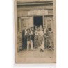 CARTE PHOTO A LOCALISER : buvette, on ne s'en fait pas Roland  dit Baron - tres bon etat