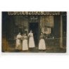 CARTE PHOTO A LOCALISER : paris(?)vins, cafe, E. Pascal, restaurant - tres bon etat