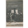 CARTE PHOTO A LOCALISER : paris(?) argenteuil(?), maison Combacau amer picon, byrrh - etat