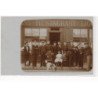 CARTE PHOTO A LOCALISER : paris(?) chien, restaurant - tres bon etat