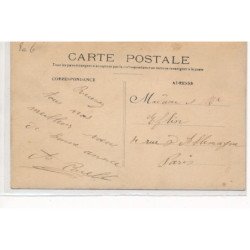 CARTE PHOTO A LOCALISER : au fer à cheval, vins cafe restaurant liqueurs biere - tres bon etat