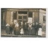 CARTE PHOTO A LOCALISER : paris(?) affiche de cinema pathe, restaurant A. Hugel billard - tres bon etat