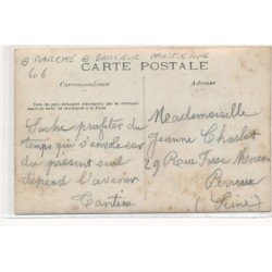 CARTE PHOTO A LOCALISER : marché, banlieue parisienne, chien - tres bon etat