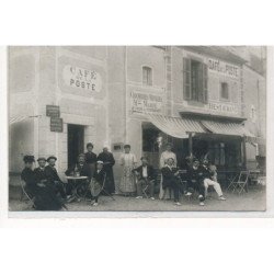 CARTE PHOTO A LOCALISER : cafe de la poste, chambres meublées Mme Marie, restaurant - tres bon etat