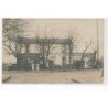CARTE PHOTO A LOCALISER : maison delacroix, hotel de la gare, attelage - tres bon etat