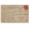CARTE PHOTO A LOCALISER : paris(?) le maux, 2 billard vins cafe liqueurs tabac - etat