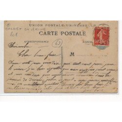 CARTE PHOTO A LOCALISER : cachet du rhone, cafe comptoir, casse croute, apero - tres bon etat