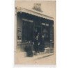 CARTE PHOTO A LOCALISER : moto naphta, creme eclipse, epicerie - tres bon etat