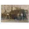 CARTE PHOTO A LOCALISER : paris(?) cantonniers, rouleau compresseur - tres bon etat