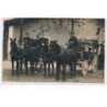 CARTE PHOTO A LOCALISER : attelage diligence - tres bon etat