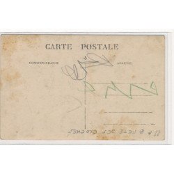 CARTE PHOTO A LOCALISER : fete des cloches, cloches sur char - tres bon etat