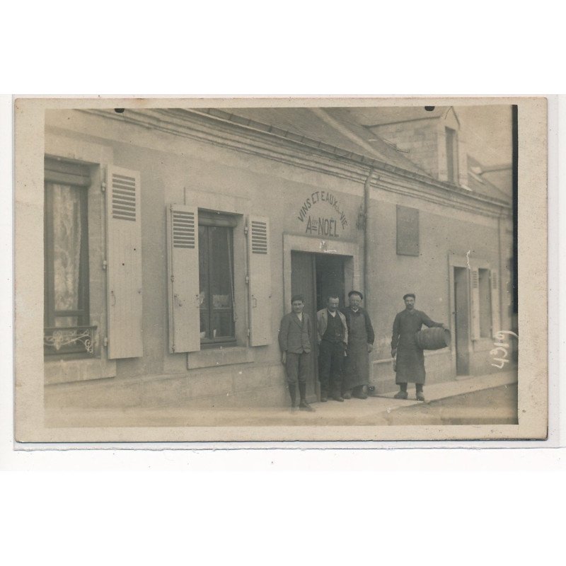 CARTE PHOTO A LOCALISER : caviste, vins et eaux de vie, A. Noel - tres bon etat