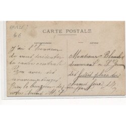 CARTE PHOTO A LOCALISER : paris(?) ouvrier personnages - tres bon etat