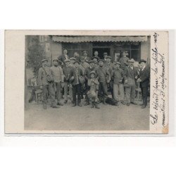 CARTE PHOTO A LOCALISER : depart pour la peche - etat