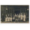CARTE PHOTO A LOCALISER : paris(?) cuisinier, restaurant - tres bon etat