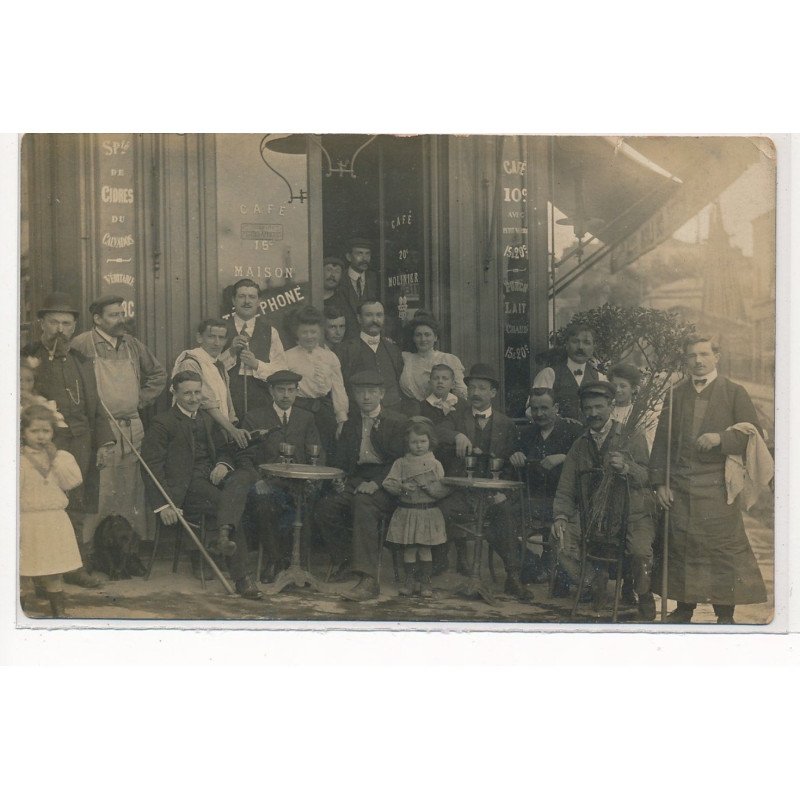 CARTE PHOTO A LOCALISER : cafe molinier - etat