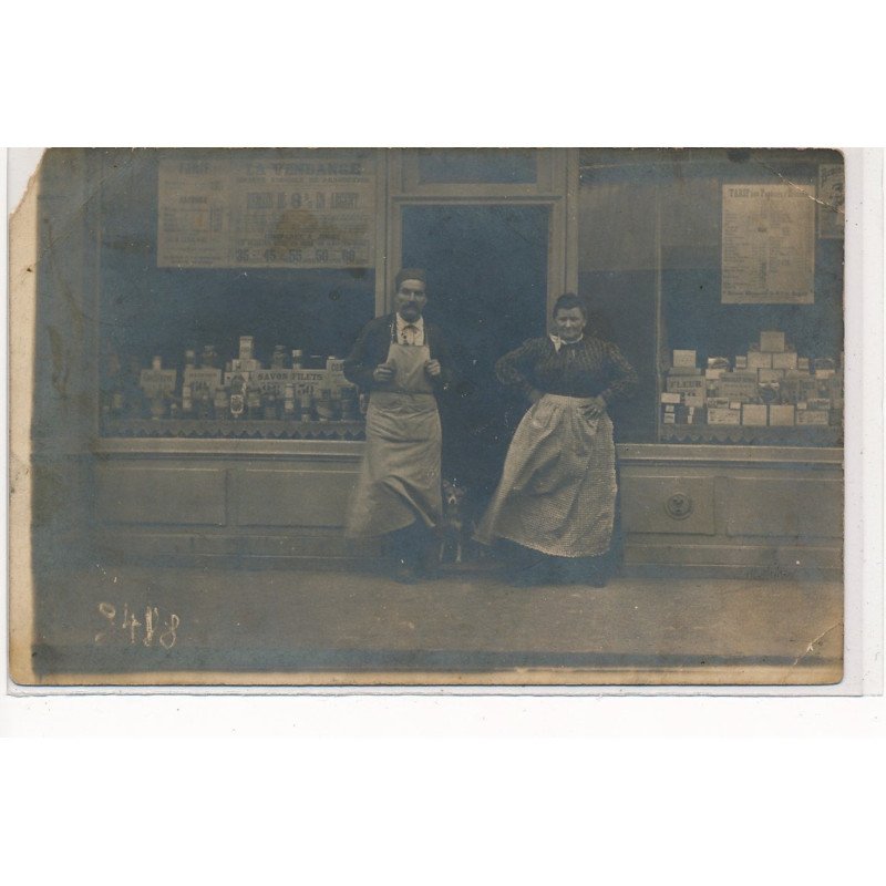 CARTE PHOTO A LOCALISER : caviste, la vendange - etat