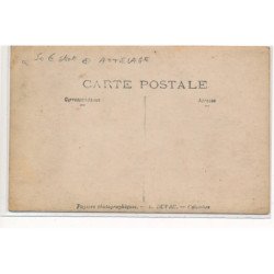 CARTE PHOTO A LOCALISER : attelage - etat