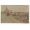 CARTE PHOTO A LOCALISER : scene de vendanges - tres bon etat