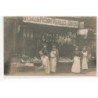 CARTE PHOTO A LOCALISER : paris(?) grand choix de poissons volailles & gibiers - tres bon etat
