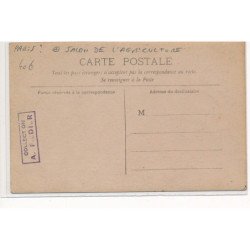 CARTE PHOTO A LOCALISER : paris(?) salon de l'agriculture - tres bon etat