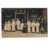 CARTE PHOTO A LOCALISER : la garenne colombes(?), cuisine glaces - etat