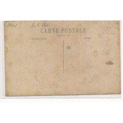 CARTE PHOTO A LOCALISER : paris(?) hotel restaurant A. Combe - etat