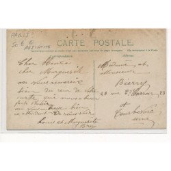 CARTE PHOTO A LOCALISER : paris(?), absinthe, restaurant, pernod amer picon - tres bon etat