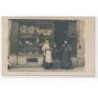CARTE PHOTO A LOCALISER : epicerie mercerie, paris(?), Gaime - tres bon etat