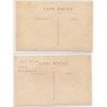 CARTE PHOTO A LOCALISER : fete, automobile 2CPA - tres bon etat