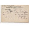 CARTE PHOTO A LOCALISER : cachet de la manche, attelage, pont - etat