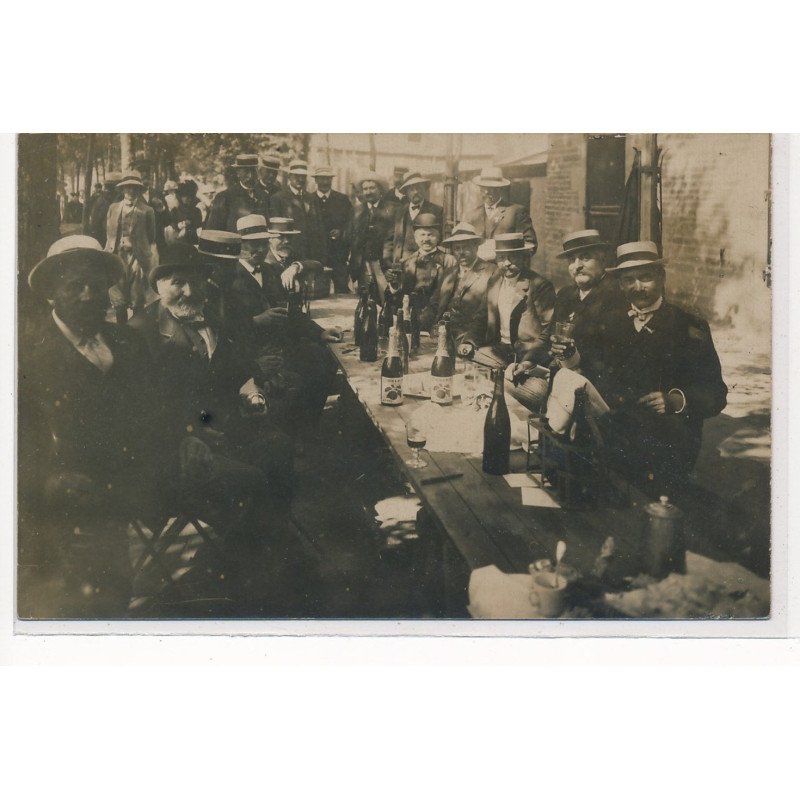 CARTE PHOTO A LOCALISER : banquet cidre apero - etat