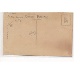 CARTE PHOTO A LOCALISER : laon(?) militaires - tres bon etat