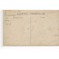 CARTE PHOTO A LOCALISER : cavalcade, avion fleuri - tres bon etat