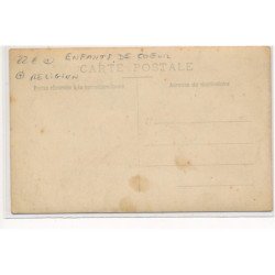 CARTE PHOTO A LOCALISER : enfants de coeur, religion - tres bon etat