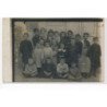 CARTE PHOTO A LOCALISER : paris(?), ecole enfants - tres bon etat