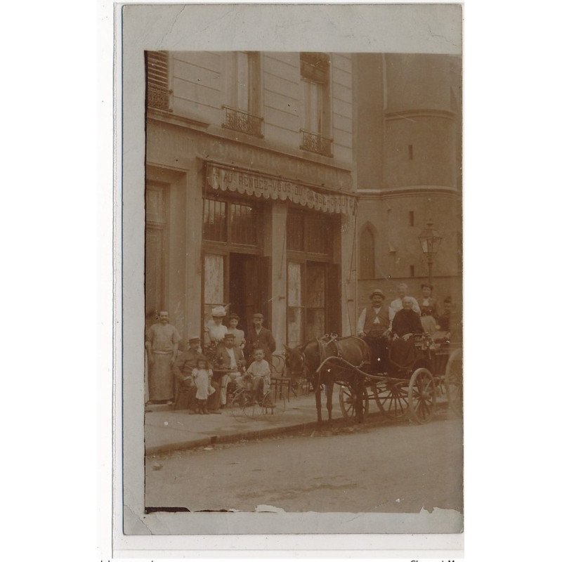 CARTE PHOTO A LOCALISER : comptoir, epicerie - etat