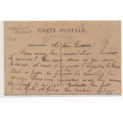 CARTE PHOTO A LOCALISER : craponne sur arzon (?), personnages - tres bon etat