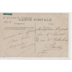 CARTE PHOTO A LOCALISER : epicerie luneau, mercerie - tres bon etat