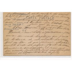 CARTE PHOTO A LOCALISER : saint-sulpice, conscrit - tres bon etat