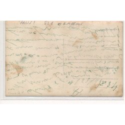 CARTE PHOTO A LOCALISER : paris(?) epicerie - tres bon etat