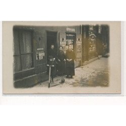 CARTE PHOTO A LOCALISER : paris(?) photo format CPA - tres bon etat