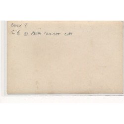 CARTE PHOTO A LOCALISER : paris(?) photo format CPA - tres bon etat