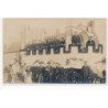 CARTE PHOTO A LOCALISER : pierre perthuis(?) cachet, cavalcade, 89(?) - tres bon etat
