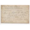 CARTE PHOTO A LOCALISER : corbeil(?), paysants, poules, poulailler - tres bon etat