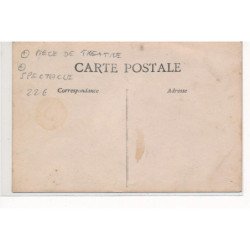 CARTE PHOTO A LOCALISER : piece de theatre, spectacle - tres bon etat